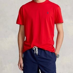 Red Polo classic fit shirt